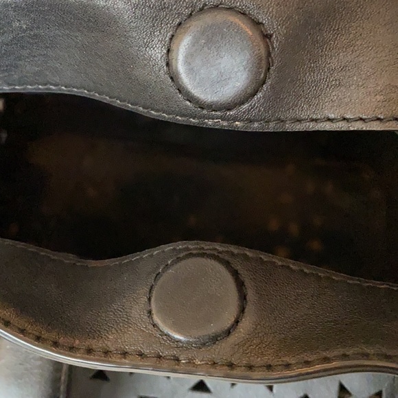 Tory Burch Monogram T Leather Laser-Cut Tote Bag - Picture 8 of 12